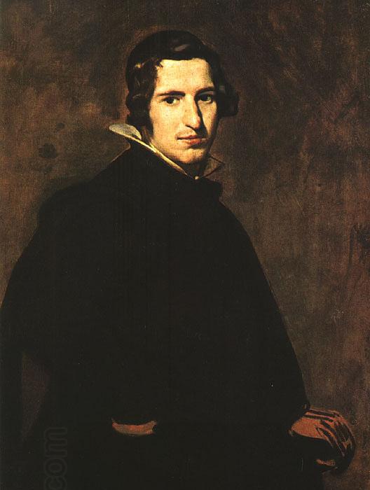 VELAZQUEZ, Diego Rodriguez de Silva y Portrait of a Young Man ert oil painting picture